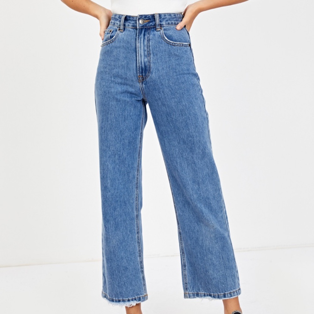 Free People Straight Leg Jeans